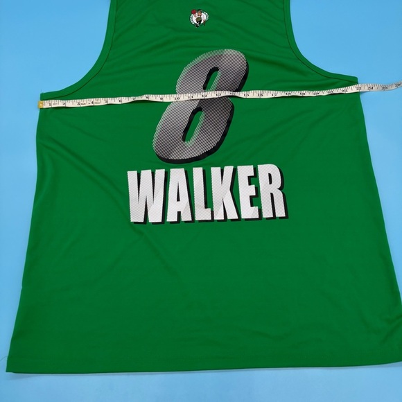 NBA Boston Celtics Green Tank Top Screen Print “WALKER” “8” Size XL - Picture 5 of 6